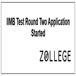 IIMB Test Round Two Application Started